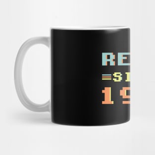 Retro Since 1980 Mug